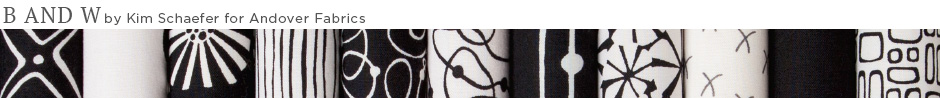 B and W Quilt Fabric