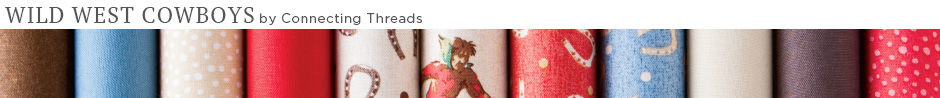 Wild West Cowboys Quilt Fabric