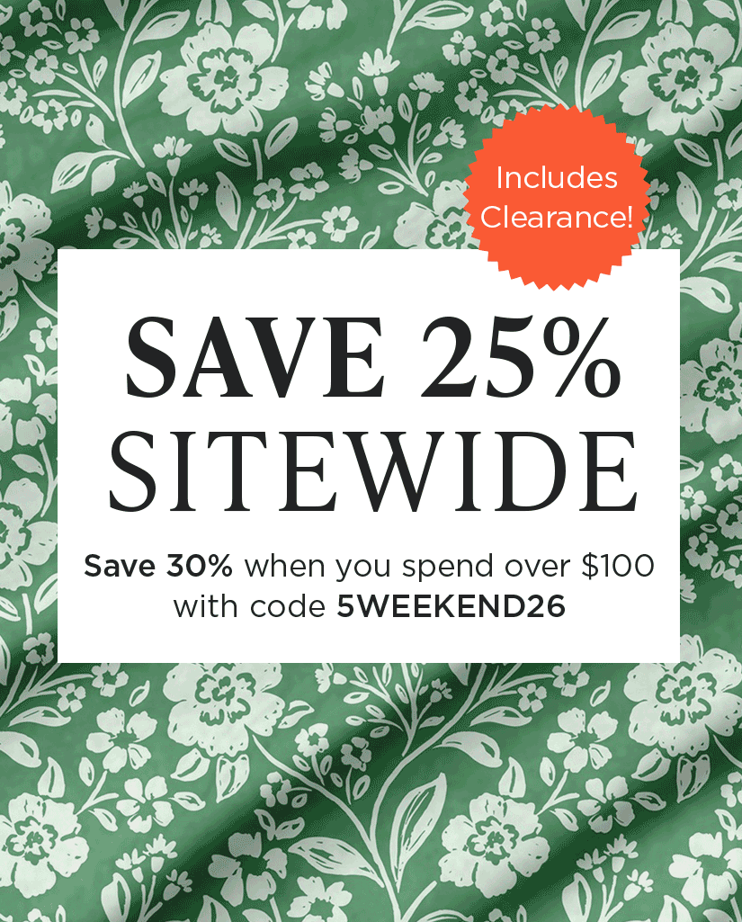 Up to 30% off sitewide