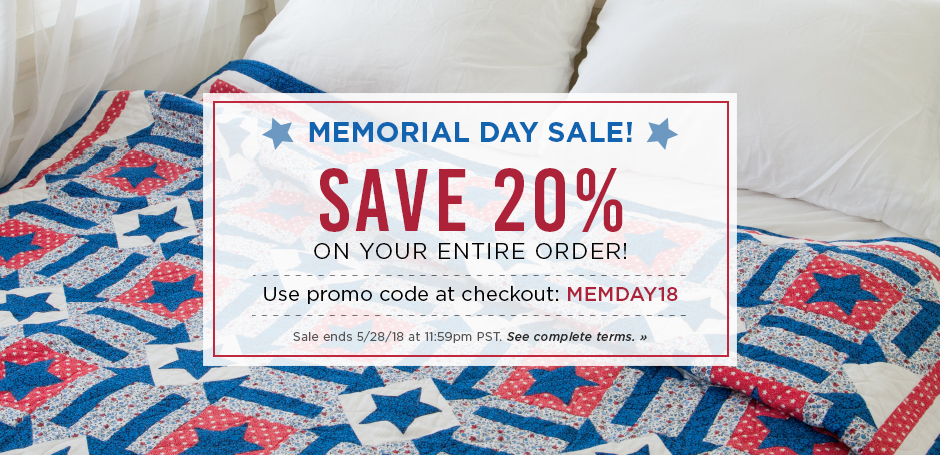 Memorial Day Sale