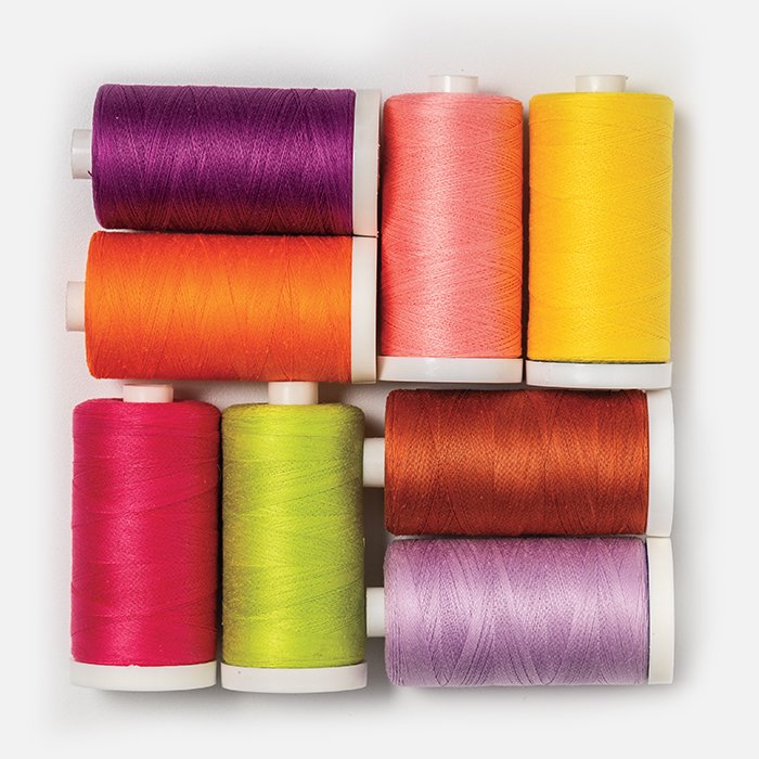 Easy to Sew, Colourful Fabric – Spool of Thread