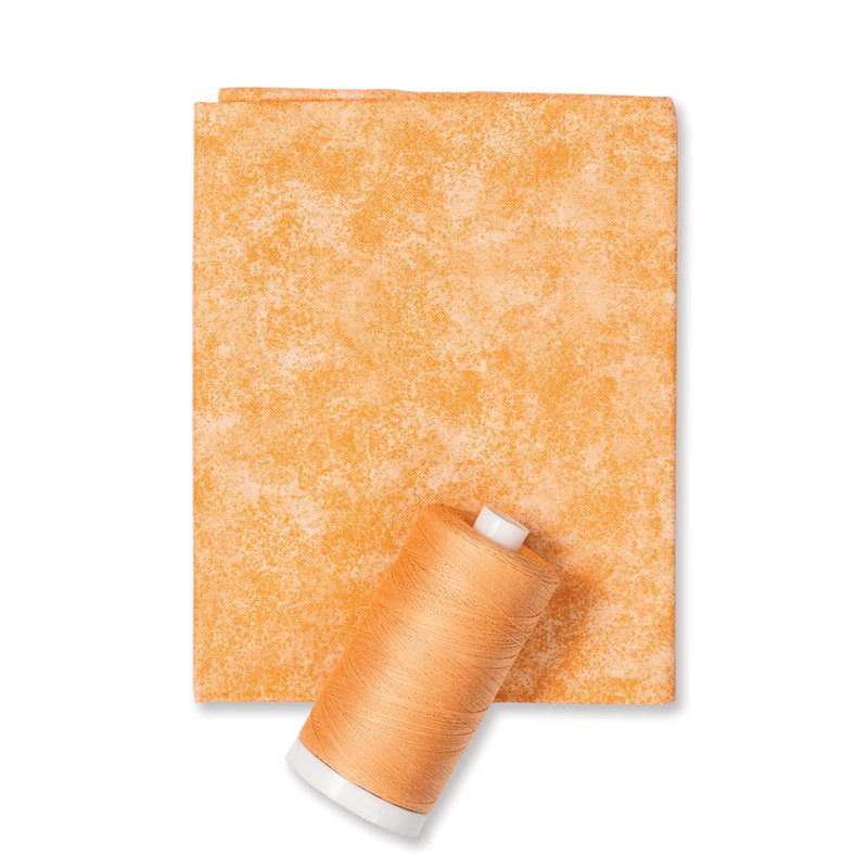 Apricot Orange Color Fabric & Thread