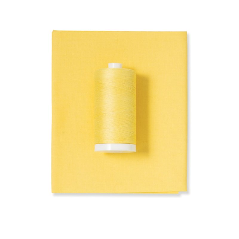 Honeysuckle Yellow Color Fabric & Thread