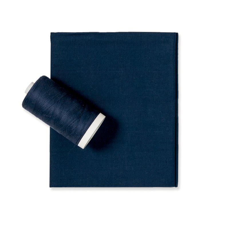 Indigo Blue Color Fabric & Thread