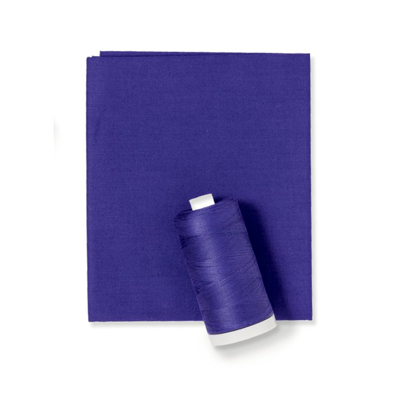 Wisteria Purple Color Fabric & Thread