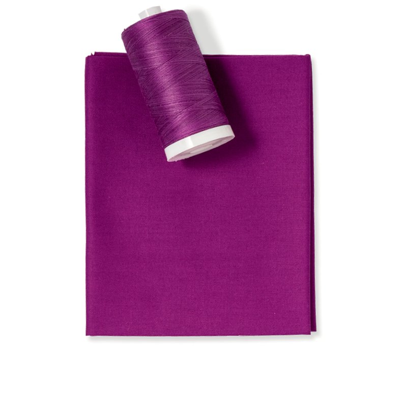 Jam Purple Color Fabric & Thread