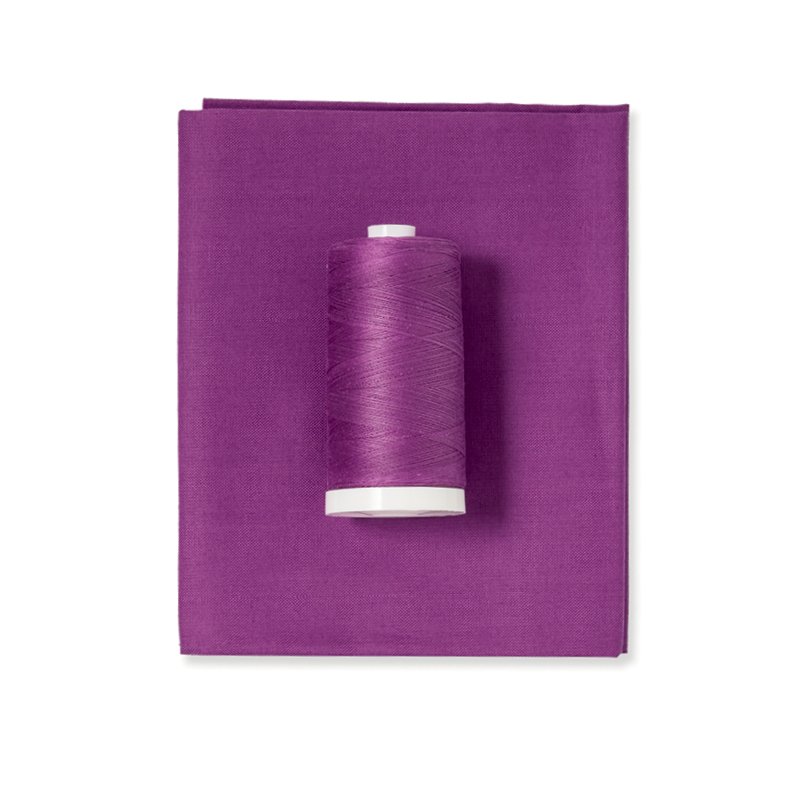 Viola Purple Color Fabric & Thread
