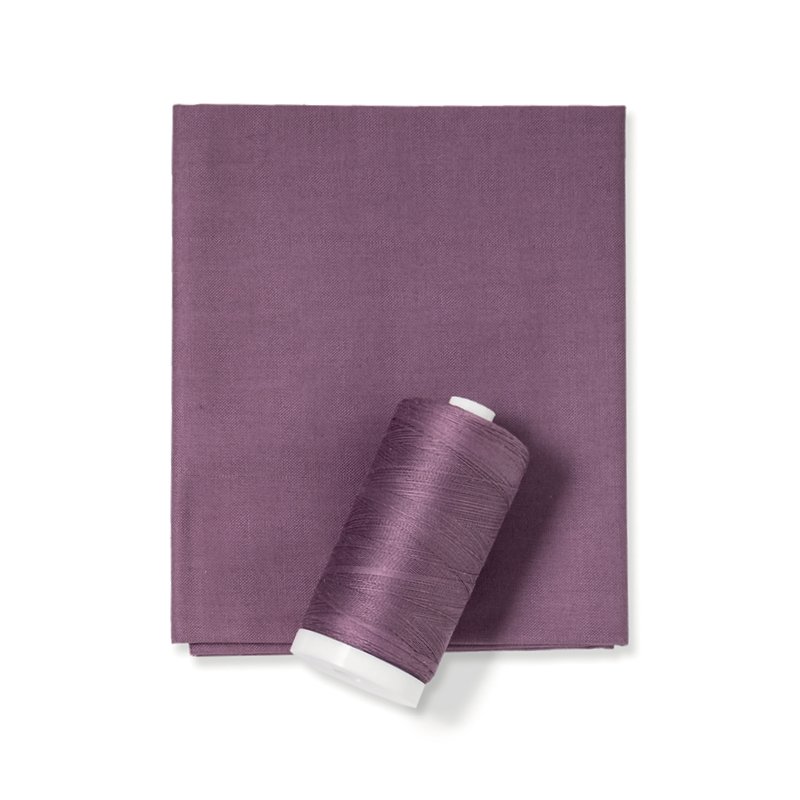 Grape Purple Color Fabric & Thread