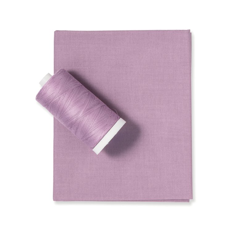 Dahlia Purple Color Fabric & Thread