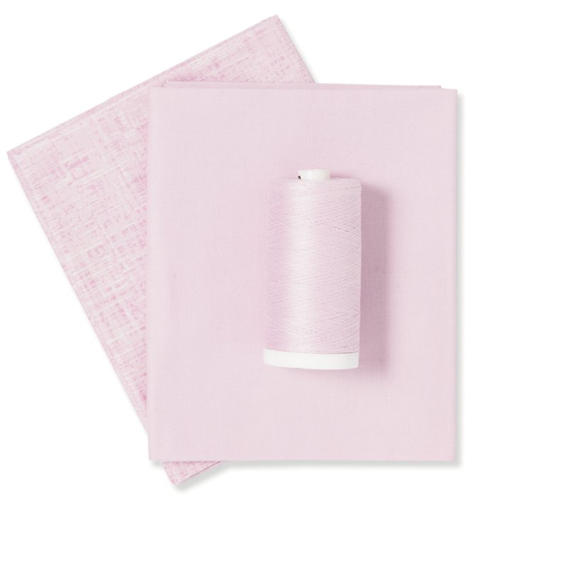 Lilac Ice Purple Color Fabric & Thread