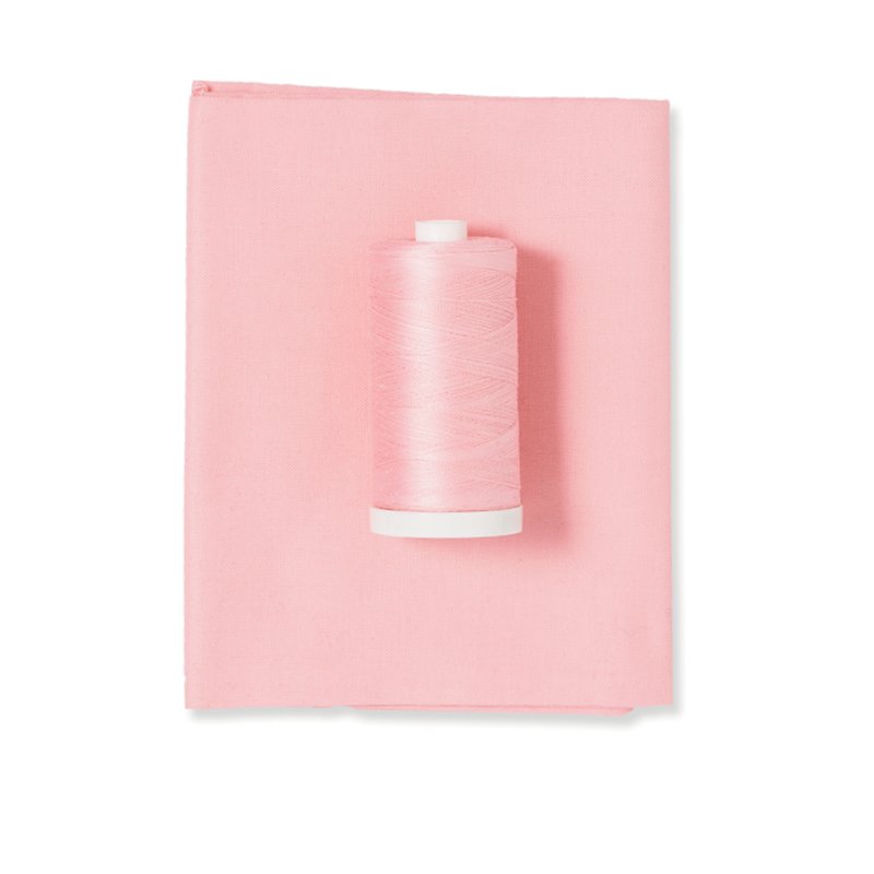 Baby Pink Color Fabric & Thread