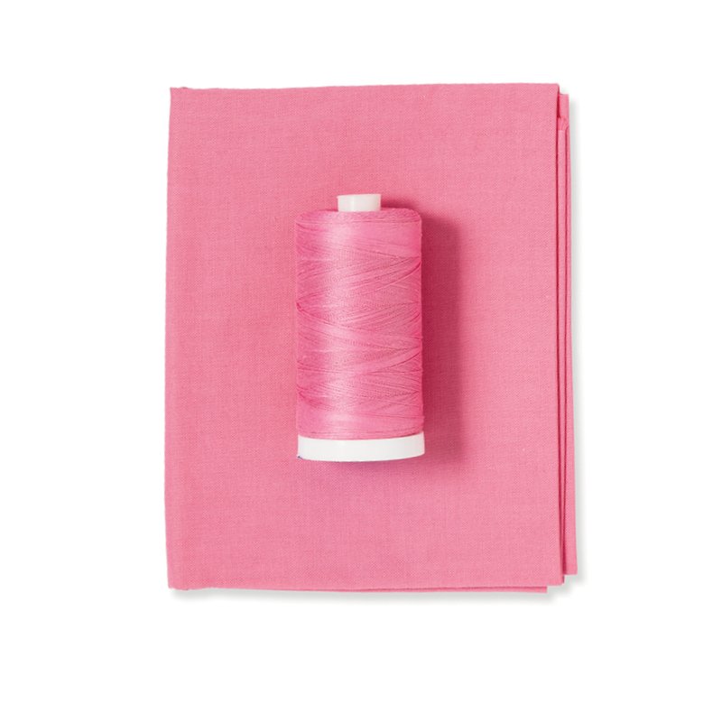 Sweet Pink Color Fabric & Thread