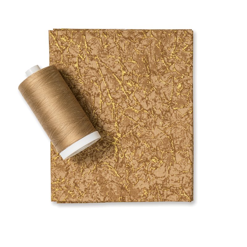 Fawn Brown Color Fabric & Thread