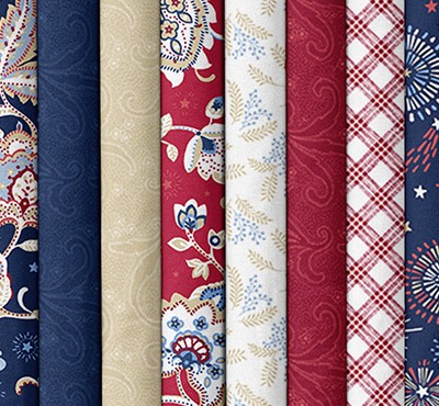 Summer Jubilee Fabrics & Patterns | Connecting Threads