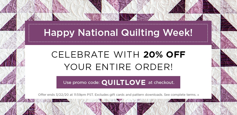National Quilting Week