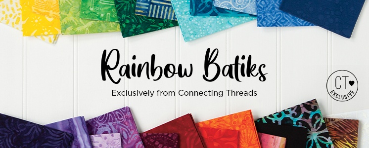 Rainbow batiks
