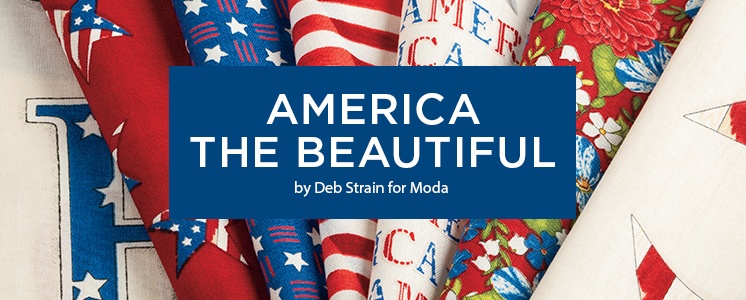 America the Beautiful by Deb Strain for Moda