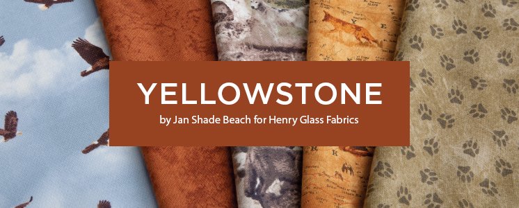 Yellowstone by Jan Shade Beach for Henry Glass Fabrics