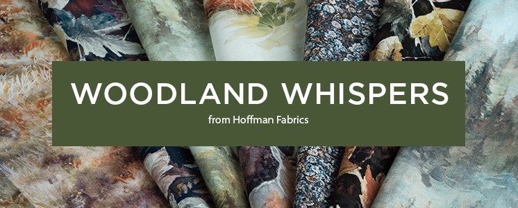 Woodland Whispers from Hoffman Fabrics