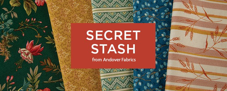 Secret Stash from Andover Fabrics