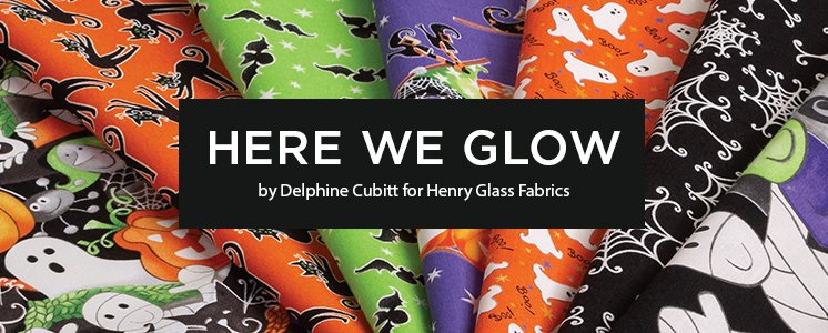 Here We Glow by Delphine Cubitt for Henry Glass Fabrics