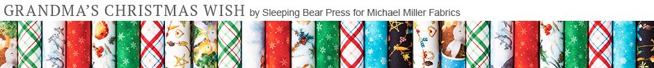 Grandma's Christmas Wish by Sleeping Bear Press for Michael Miller Fabrics