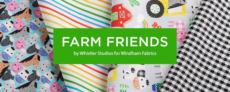 Farm Friends by Whistler Studios for Windham Fabrics