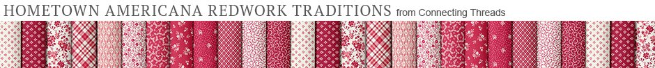 Hometown Americana Redwork Traditions - Exclusively from Connecting Threads