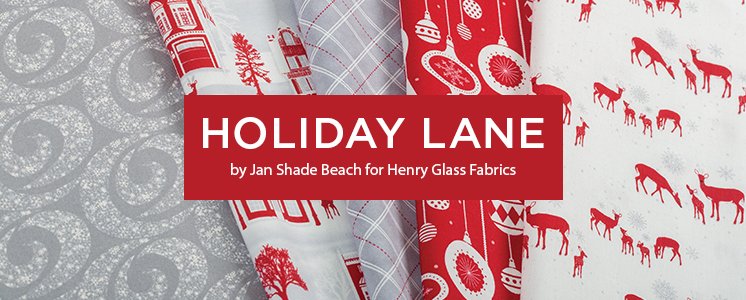 Holiday Lane by Jan Shade Beach for Henry Glass Fabrics