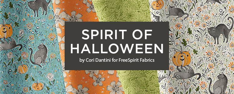 Spirit of Halloween by Cori Dantini for FreeSpirit Fabrics