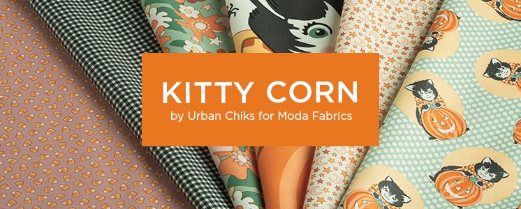 Kitty Corn by Urban Chiks for Moda Fabrics