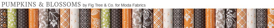 Pumpkins & Blossoms by Fig Tree & Co. for Moda Fabrics