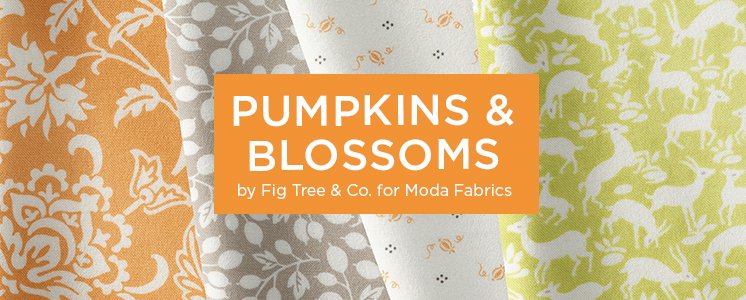 Pumpkins & Blossoms by Fig Tree & Co. for Moda Fabrics