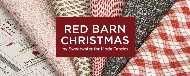 Red Barn Christmas by Sweetwater for Moda Fabrics