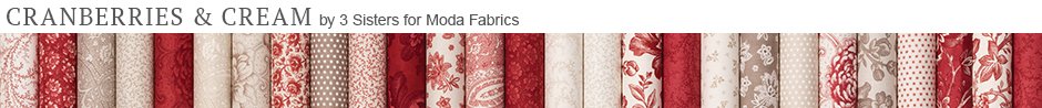 Cranberries & Cream by 3 Sisters for Moda Fabrics