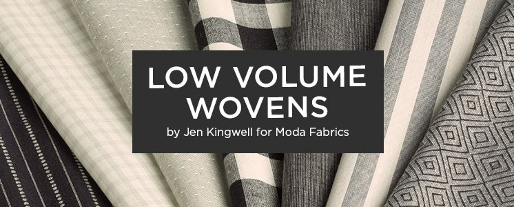 Low Volume Wovens by Jen Kingwell for Moda Fabrics