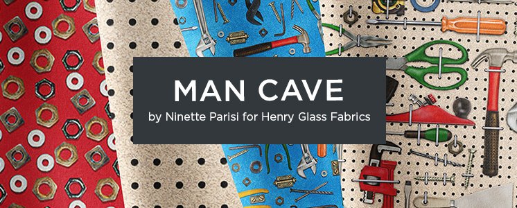 Man Cave by Ninette Parisi for Henry Glass Fabrics