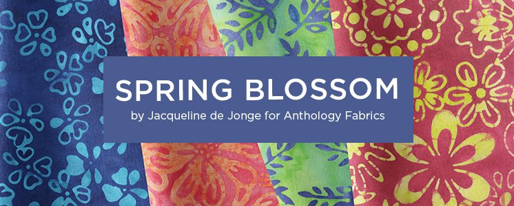 Spring Blossom by Jacqueline de Jonge for Anthology Fabrics