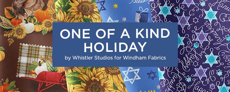 One of a Kind Holiday by Whistler Studios for Windham Fabrics