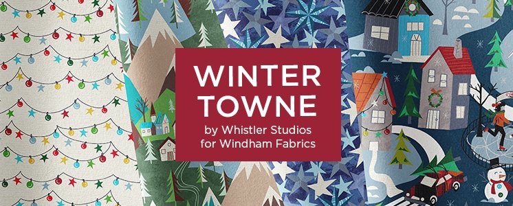 Winter Towne by Whistler Studios for Windham Fabrics