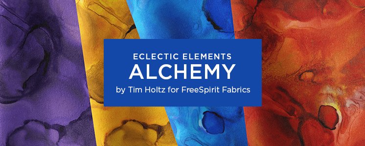 Eclectic Elements Alchemy by Tim Holtz for FreeSpirit Fabrics