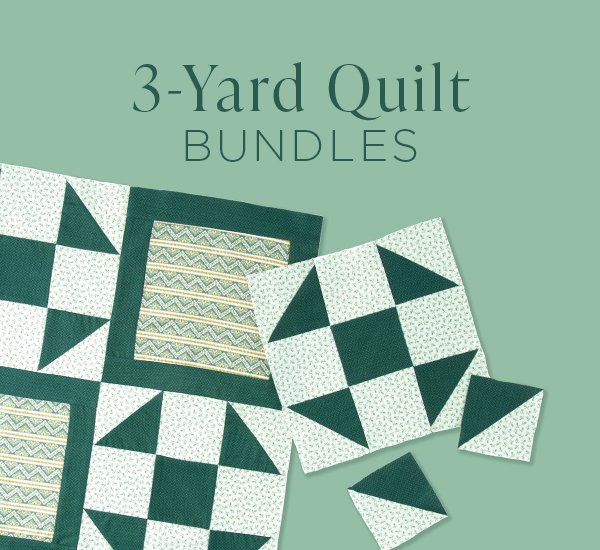 3 Yard Quilt Bundles