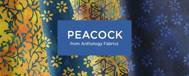 Peacock from Anthology Fabrics