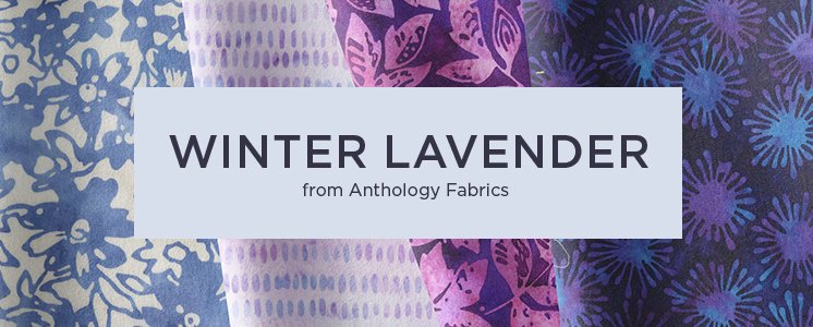 Winter Lavender from Anthology Fabrics