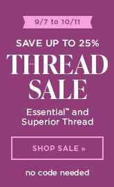 Thread Sale