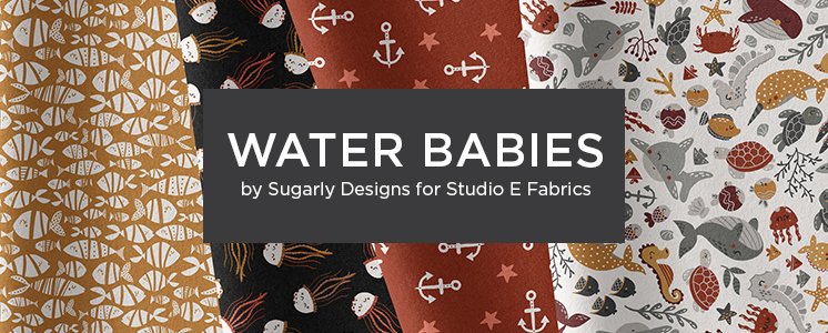 Water Babies by Sugarly Designs for Studio E Fabrics