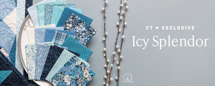 Icy Splendor by Connecting Threads