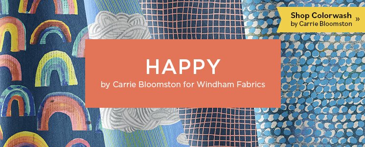 Happy by Carrie Bloomston for Windham Fabrics