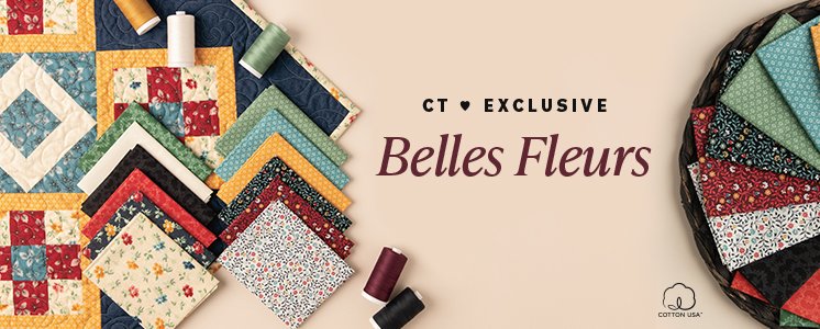 Belles Fleurs by Connecting Threads