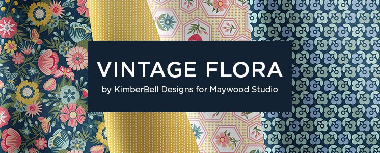 Vintage Flora by KimberBell Designs for Maywood Studio
